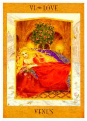 Goddess - The love card or Venus